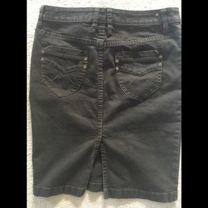 🌾 denim Esprit pencil skirt